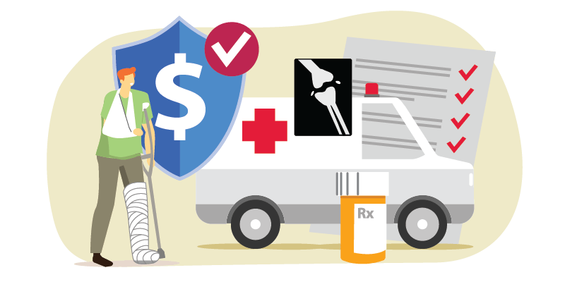 accident insurance  illustration